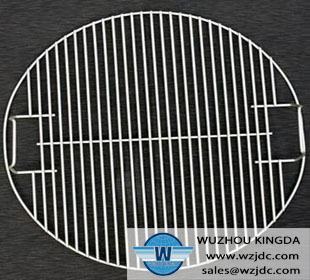 Round barbecue net