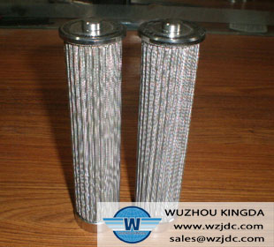 Cartridge filter gas