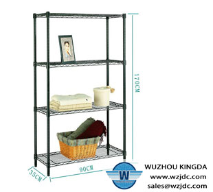 Adjustable storage shelving