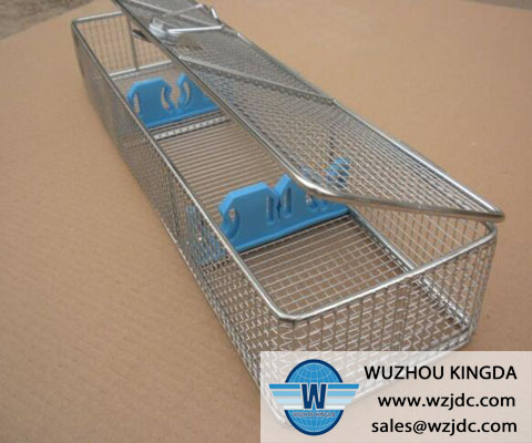 Stainless sterilization wire basket