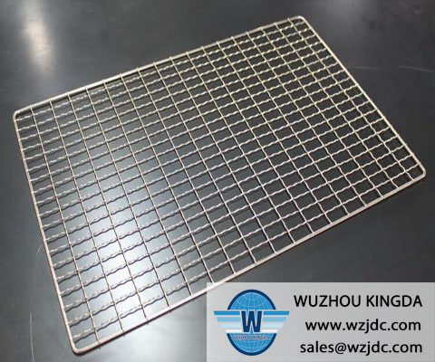 Stainless mesh grill net