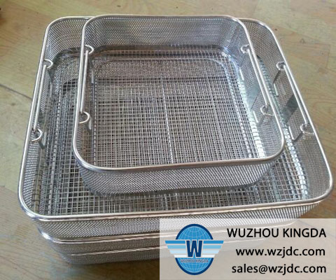 Stainless medical basket