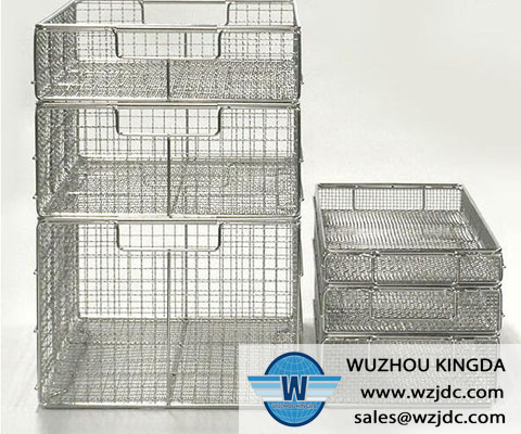 Medical stainless steel wire basket