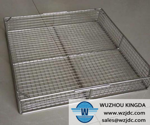 Hospital disinfection basket