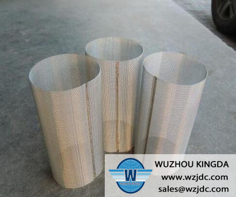 Stainless mesh screen tube