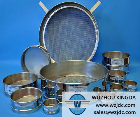 Soil test mesh sieve