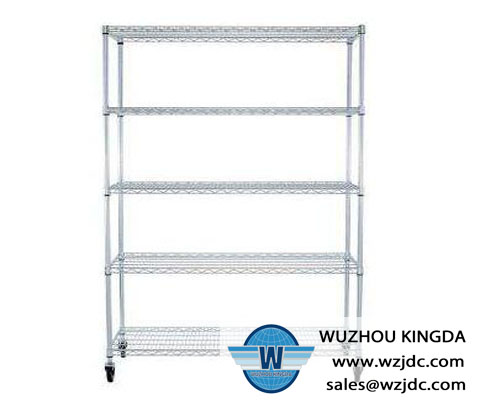 Iron wire shelf