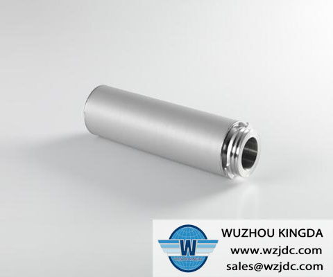 Sintered stainless steel filter element