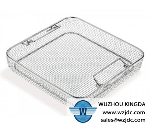 Wire mesh basket in SS304