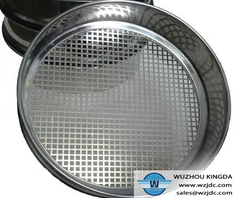 Perforated Stainless Steel Sieve