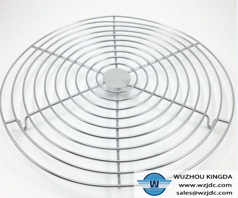 Round cooling wire tray