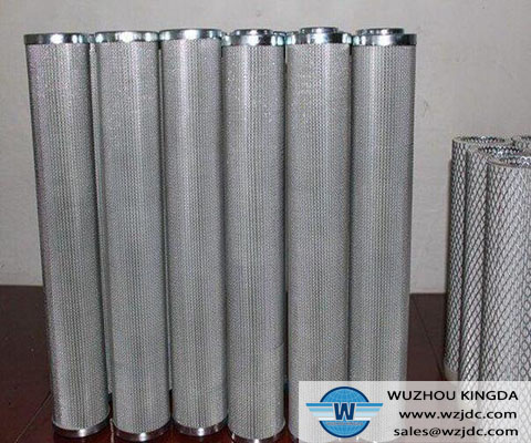 Stainless oil filter cartridge