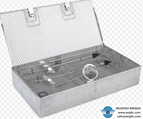 Wire mesh basket stainless