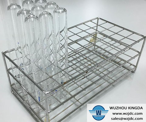 Laboratory holes test tube rack