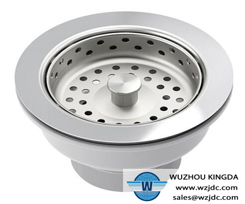 Sink wire mesh strainer