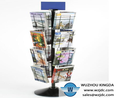 Wrought magazine rack