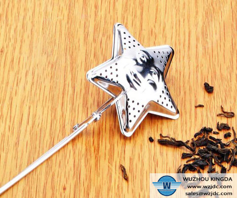 Star shape tea ball