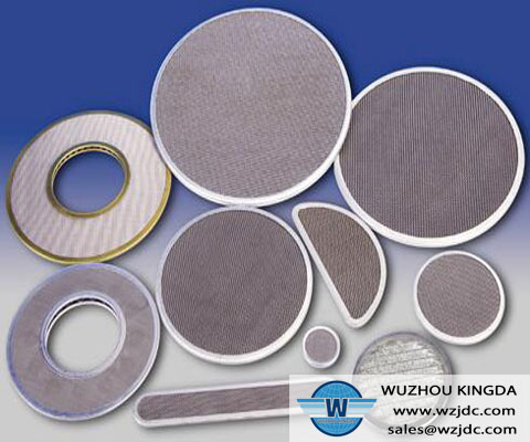 Filter disc for filtering