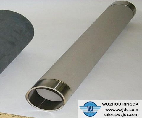 Sintered water filter