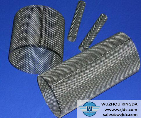 Water well drilling filter tube