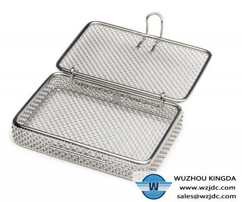 Medical wire antisepsis basket