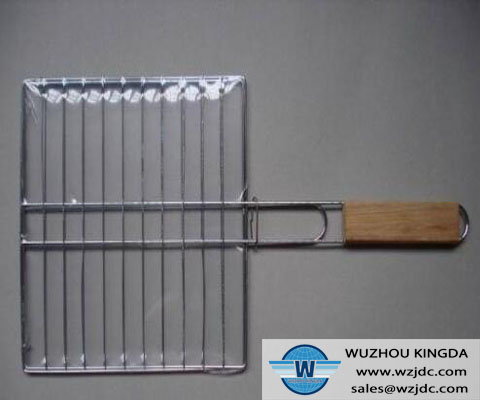 Barbecue wire mesh net