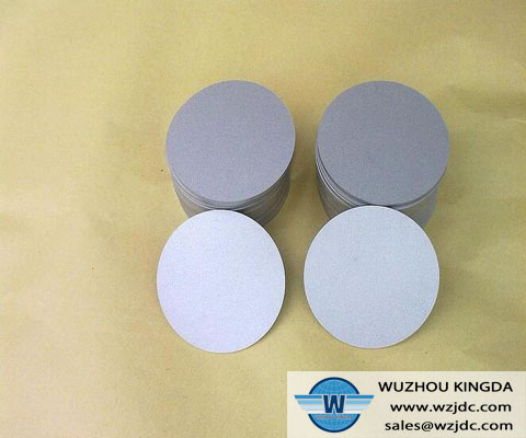 Filter disc of stainless steel