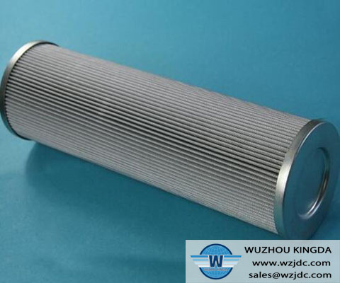 Metal air filter cartridge