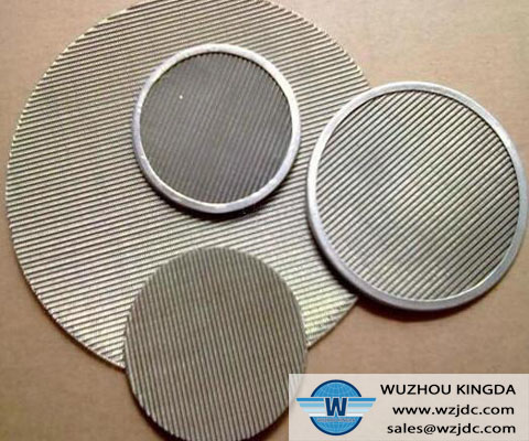 Wire mesh filter pack