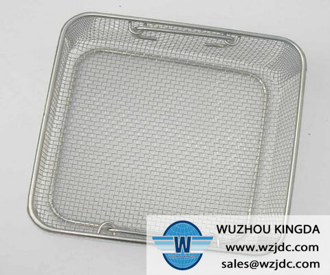 Instrument disinfection basket