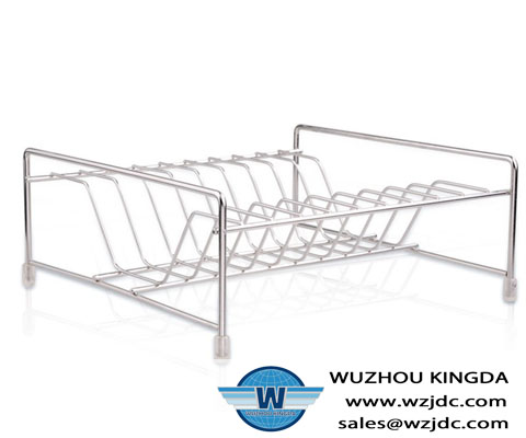 Metal wire dish rack