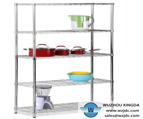 Kitchen wire mesh shelf