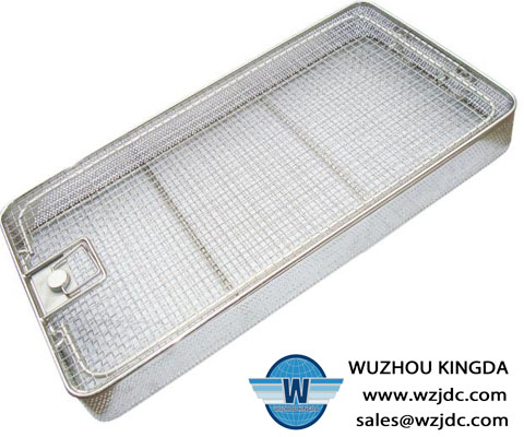 Stainless steel mesh tray