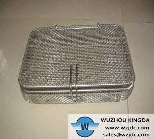 Medical instruments sterilization basket