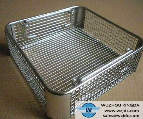 Medical stainless steel mesh tray