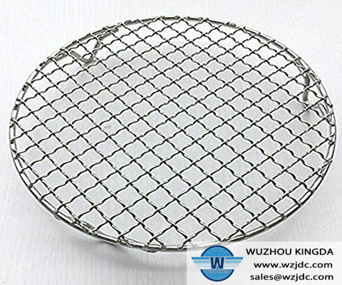 Barbecue wire mesh rack